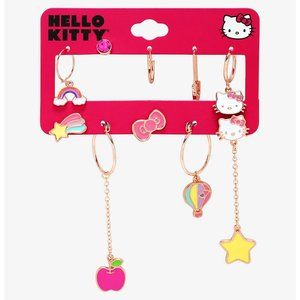 Hello Kitty Icon Mismatch Earring Set